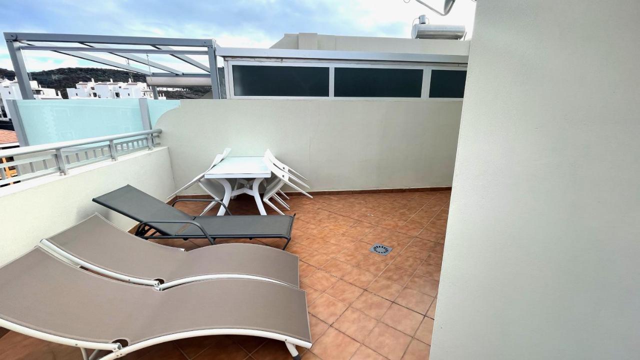 Luxurioese Duplex Ferienwohnung In Sehr Ruhiger Wohnanlage Mit Meerblick Palm-mar Eksteriør bilde