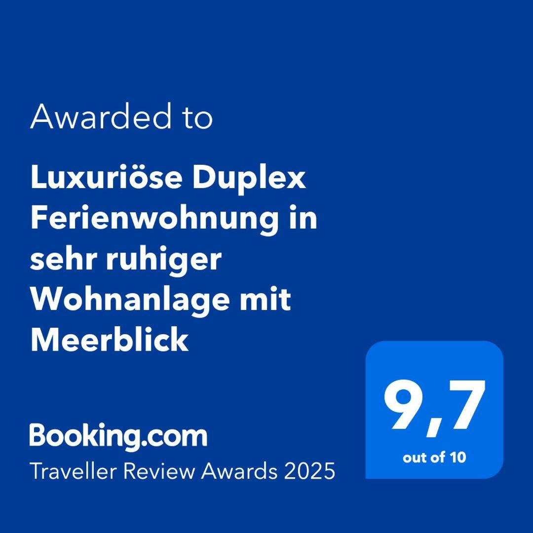 Luxurioese Duplex Ferienwohnung In Sehr Ruhiger Wohnanlage Mit Meerblick Palm-mar Eksteriør bilde