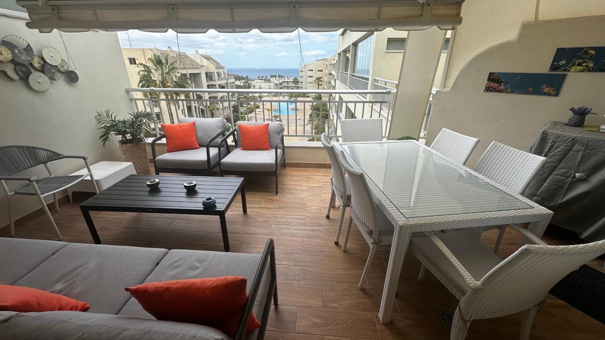 Luxurioese Duplex Ferienwohnung In Sehr Ruhiger Wohnanlage Mit Meerblick Palm-mar Eksteriør bilde