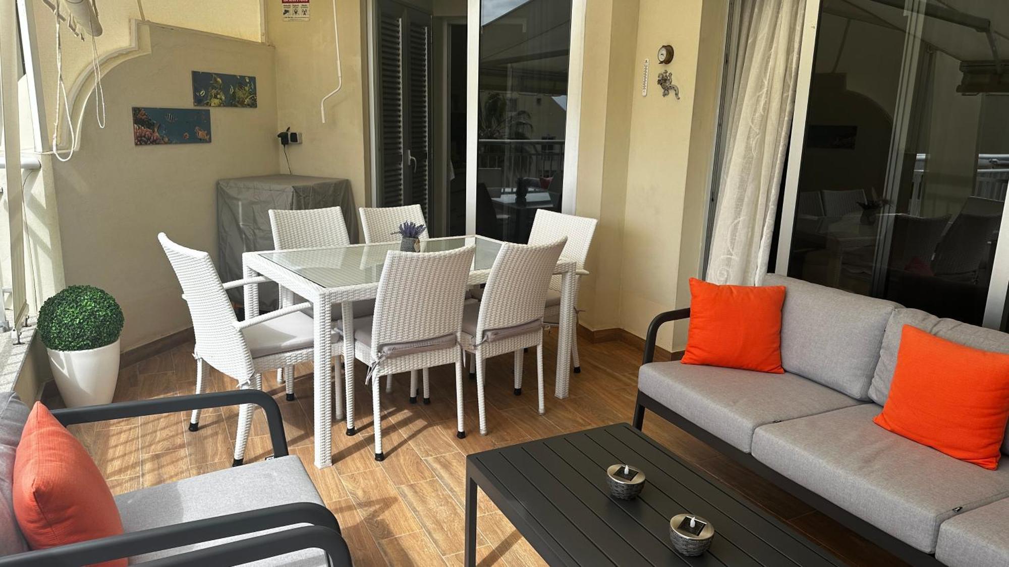 Luxurioese Duplex Ferienwohnung In Sehr Ruhiger Wohnanlage Mit Meerblick Palm-mar Eksteriør bilde